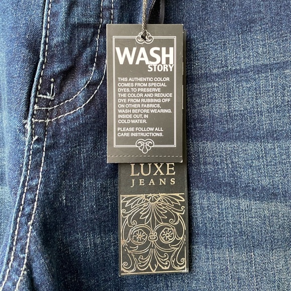 Tru Luxe Aspen HIGH WAISTED BOOTCUT JEAN - DARK WASH Women’s size 32/14 - Picture 15 of 16